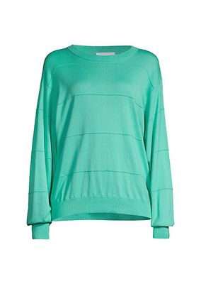 Balou Stripe Cotton-Blend Sweater