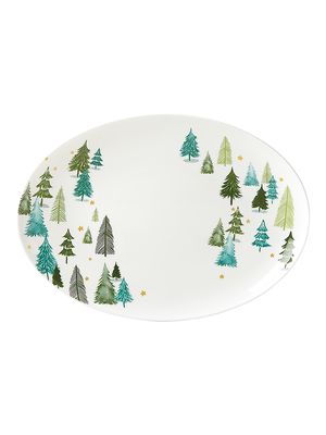 Balsam Lane Large Platter - White