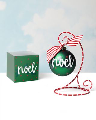 Balsam Noel Christmas Ornament with Stand, Personalized