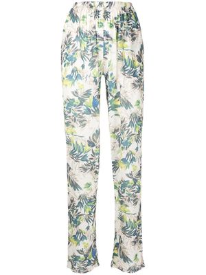 Bambah floral straight-leg trousers - Multicolour