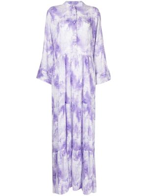 Bambah Gardenia maxi dress - Purple