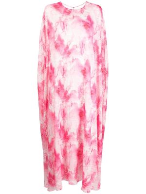 Bambah Gardenia printed kaftan dress - Pink