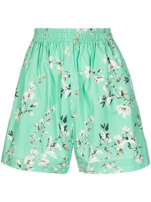 Bambah Josephine floral shorts - Green
