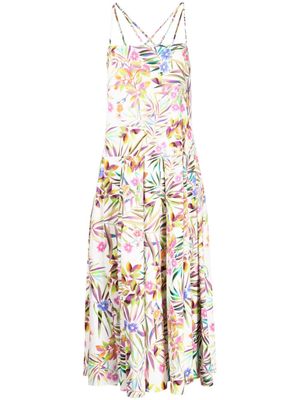 Bambah Sarah floral-print midi dress - Multicolour
