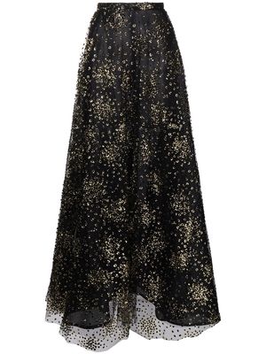 Bambah sequin-embellished maxi skirt - Black