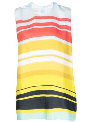 Bambah striped sleeveless tunic - Multicolour