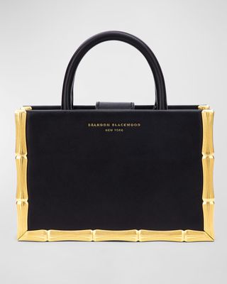 Bamboo Leather Tote Bag