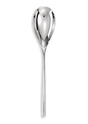 Bamboo Stainless Steel Serving Spoon