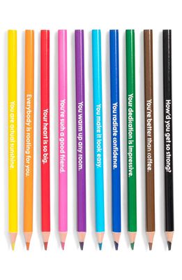 ban.do Compliments Colored Pencil Set in Multi