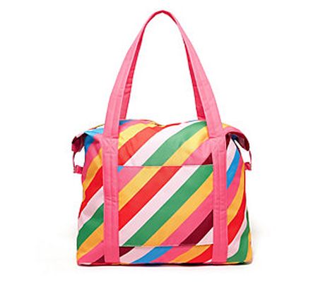 ban.do Getaway Weekender Bag - Rainbow Stripe