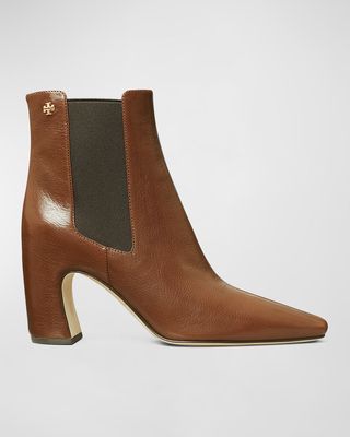 Banana Leather Chelsea Ankle Boots