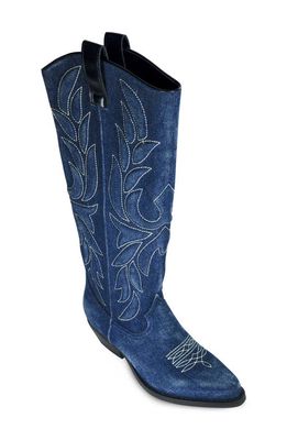 band of the free Austin Western Boot in Blue