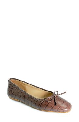 band of the free Lancer Ballet Flat in Cognac
