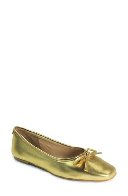 band of the free Lancer Ballet Flat in Gold