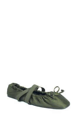 band of the free Sparrow Ballet Flat in Olive