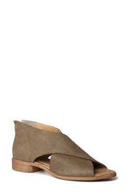 band of the free Venice Crossover Sandal in Taupe Leather