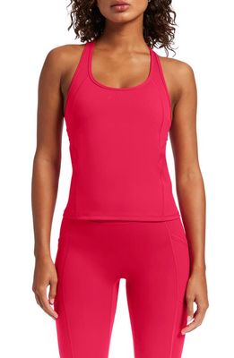 BANDIER Center Stage Racerback Tank in Virtual Pink