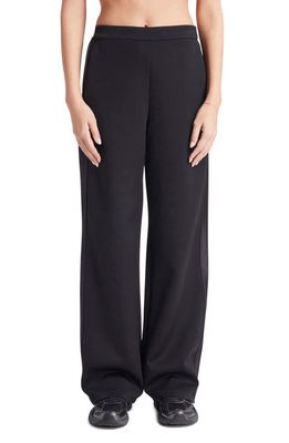 BANDIER Sport Logo Wide Leg Pants in Black