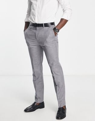 Bando slim suit pants in gray