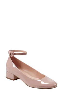 Bandolino Lexy Ankle Strap Pump in Light Pink 