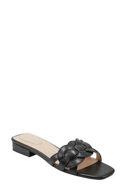 Bandolino Mantou Slide Sandal in Blk01