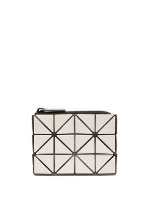 Bao Bao Issey Miyake Casette triangle-plaque purse - White