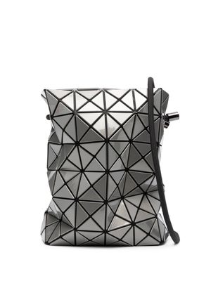 Bao Bao Issey Miyake geometric-design drawstring shoulder bag - Silver