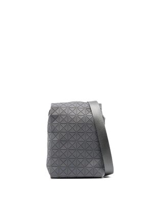 Bao Bao Issey Miyake geometric-panel mini messenger bag - Grey
