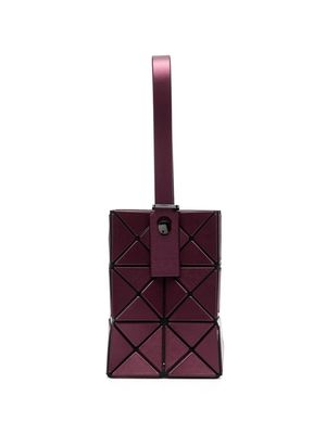 Bao Bao Issey Miyake Lucent geometric-panel mini bag - Purple