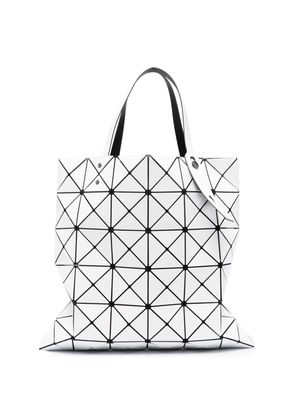 Bao Bao Issey Miyake Lucent geometric-pattern shoulder bag - White