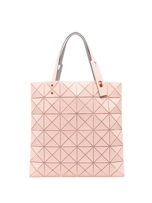Bao Bao Issey Miyake Lucent geometric-pattern tote bag - Orange