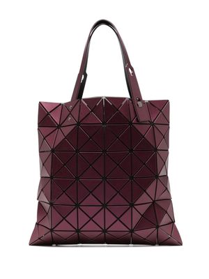 Bao Bao Issey Miyake Lucent metallic-effect tote bag - Purple
