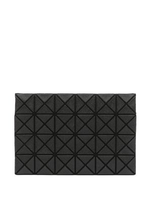Bao Bao Issey Miyake matte faux-leather geometric-design cardholder - Black