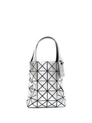 Bao Bao Issey Miyake Platinum Coffret geometric-detail tote bag - Silver