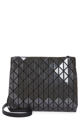 Bao Bao Issey Miyake Row Metallic Crossbody Bag in Charcoal Gray