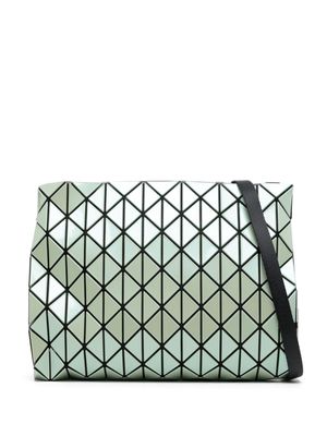 Bao Bao Issey Miyake Row Metallic panelled crossbody bag - Green