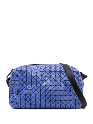 Bao Bao Issey Miyake Saddle geometric-pattern shoulder bag - Purple