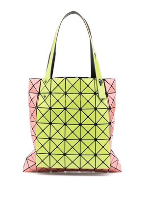 Bao Bao Issey Miyake two-tone geometric tote bag - Yellow