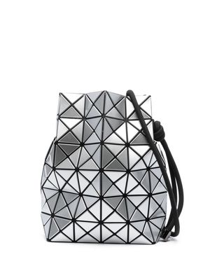 Bao Bao Issey Miyake Wring geometric-panelled crossbody bag - Silver