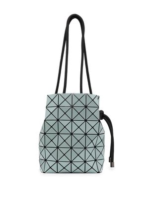 Bao Bao Issey Miyake Wring Gloss geometric-panelled crossbody bag - Green