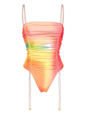 Baobab Collection Ancla gradient-effect swimsuit - Red