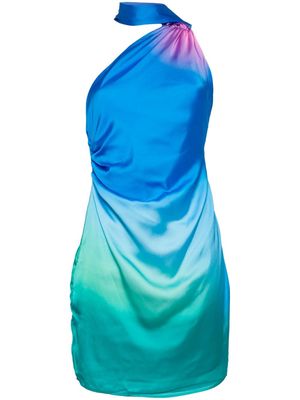 Baobab Collection Ari satin minidress - Blue