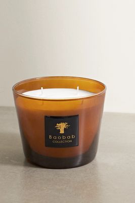 Baobab Collection - Cuir De Russie Max 10 Scented Candle, 1.35kg - Orange