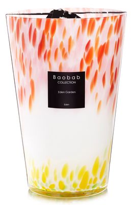 Baobab Collection Eden Garden Glass Candle in Green-Extra Large