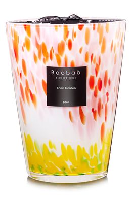 Baobab Collection Eden Garden Glass Candle in Green-Large