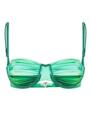 Baobab Collection Lula balconette bikini top - Green