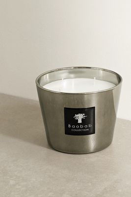 Baobab Collection - Platinum Max 10 Scented Candle, 1.35kg - Silver