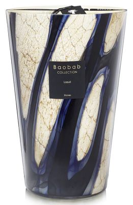 Baobab Collection Stones Lazuli Candle in Lazuli- Extra Large