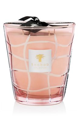 Baobab Collection Waves Glass Candle in Malibu