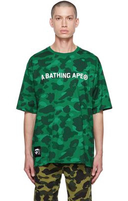 BAPE Green Camo T-Shirt